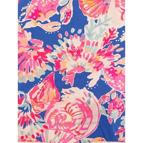 Lilly Pulitzer Skipper Sleeveless Dress Bennet Blue Bay Dreamin' XS coverup - Picture 3 of 7